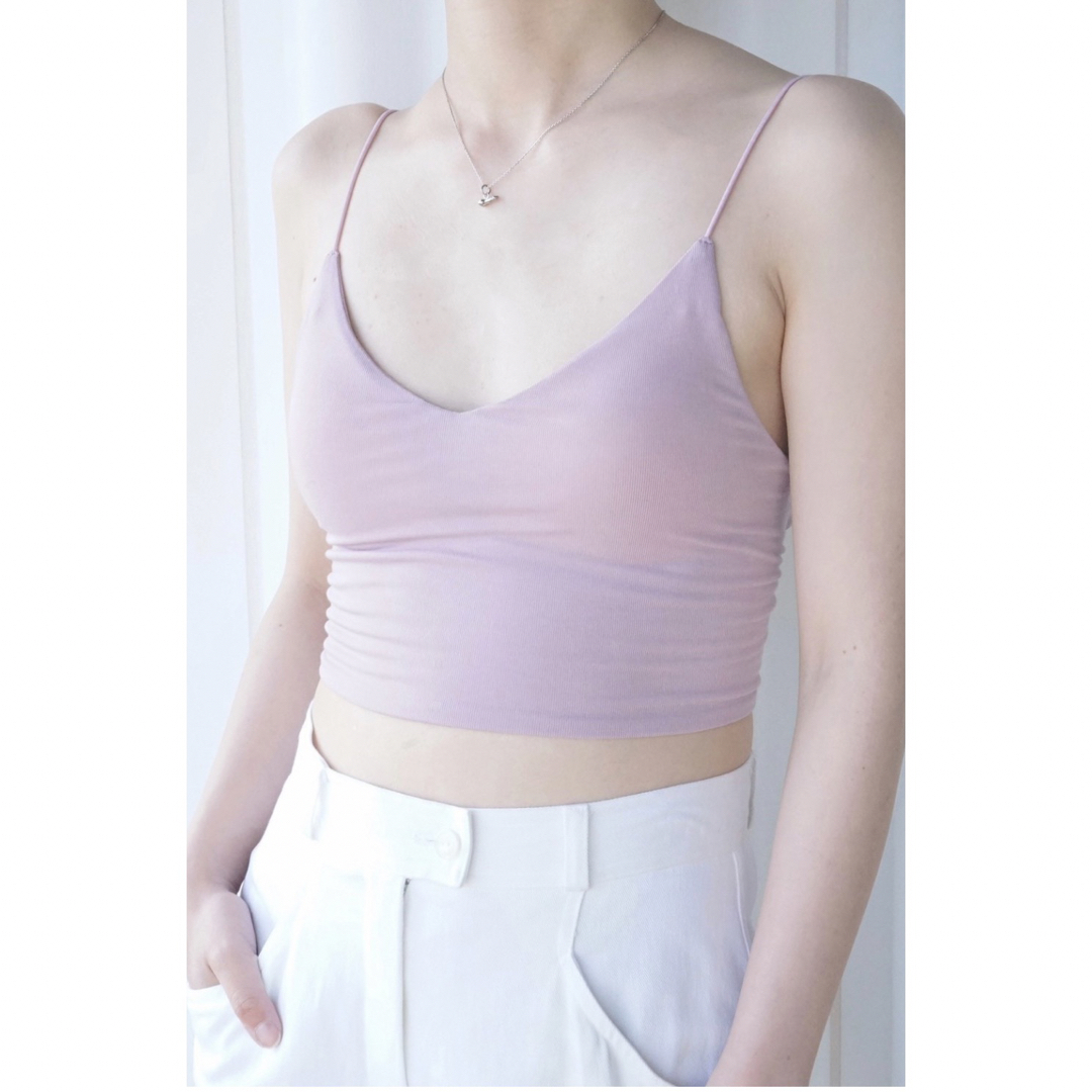 DEPT(デプト)のDEPT silent paded camisole 5th lavender レディースのトップス(キャミソール)の商品写真