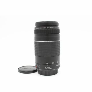 キヤノン(Canon)の【良品】CANON キヤノン EFレンズ EF75-300mm F4-5.6 IIIズームレンズ 望遠 黒 #LE20242091(レンズ(ズーム))