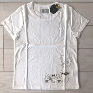 フランシュリッペブラック(franchelippee black)の新品未使用タグ付き　フランシュリッペブラック　Tシャツ　イエティファミリー　白(Tシャツ(半袖/袖なし))