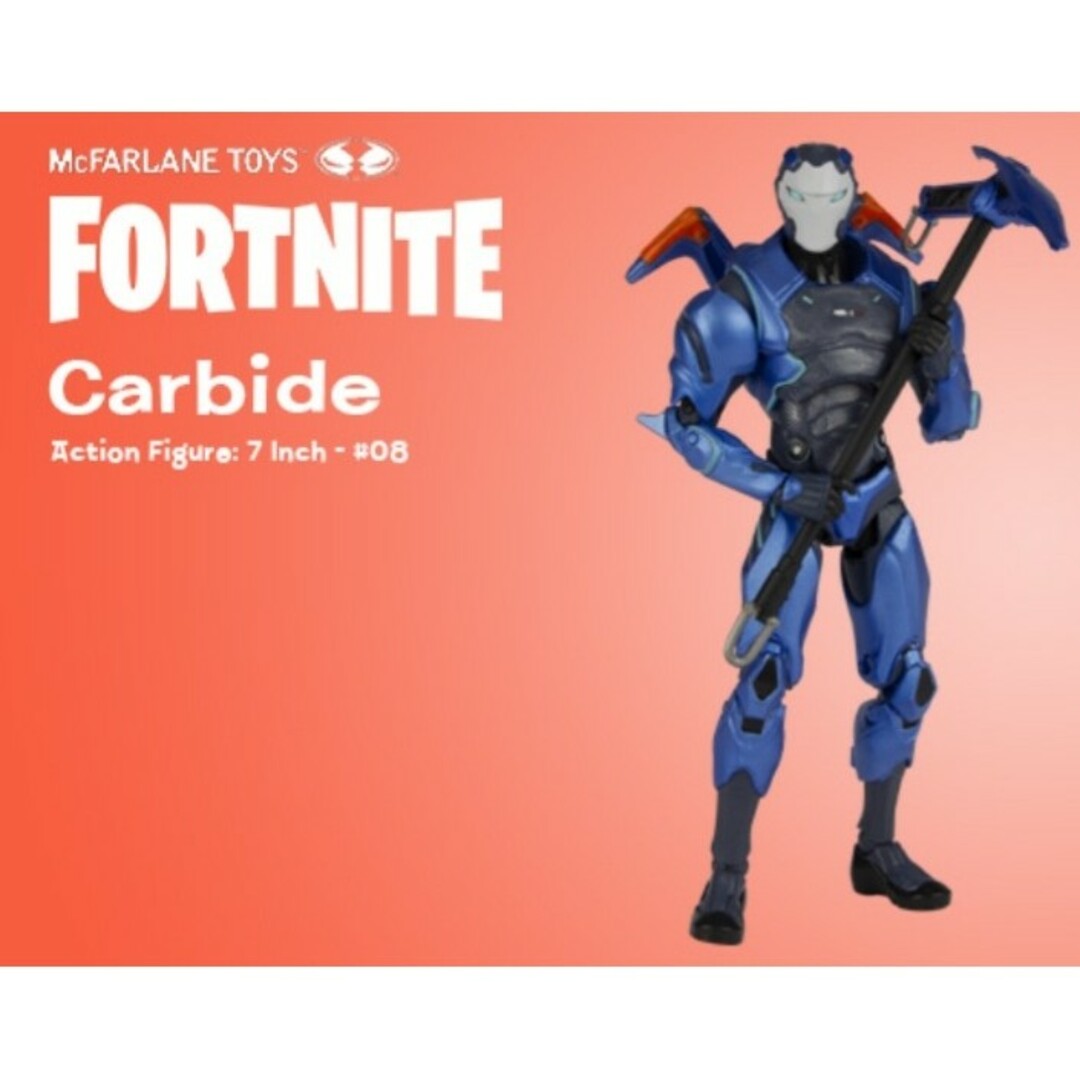 Hot Toys(ホットトイズ)の新品　FORTNITE（フォートナイト）カーバイド　７インチフィギュア エンタメ/ホビーのフィギュア(ゲームキャラクター)の商品写真