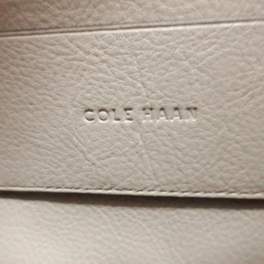 Cole Haan(コールハーン)のコールハーン レザー トートバッグ CHO11722 肩掛け グレージュ レディースのバッグ(トートバッグ)の商品写真
