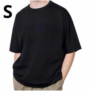 AIM HOMME エイムオム Tシャツ 透けない メンズ S 無地 ゆったり(Tシャツ/カットソー(半袖/袖なし))