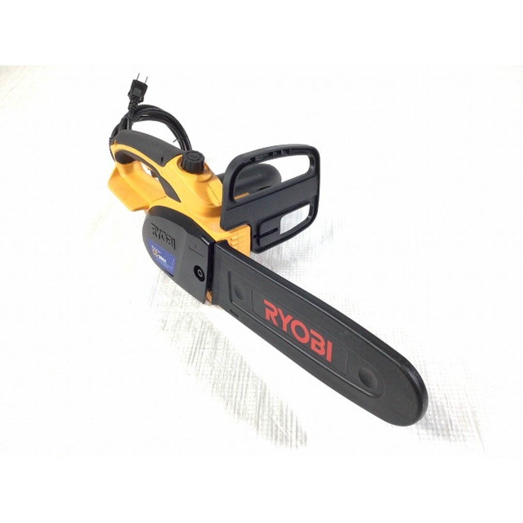 RYOBI(リョービ)の☆中古品☆RYOBI リョービ 100V 250mm 電動チェンソー CS-2501 電気チェーンソー 木工用 切断機 伐採 造園 90639 自動車/バイクのバイク(工具)の商品写真