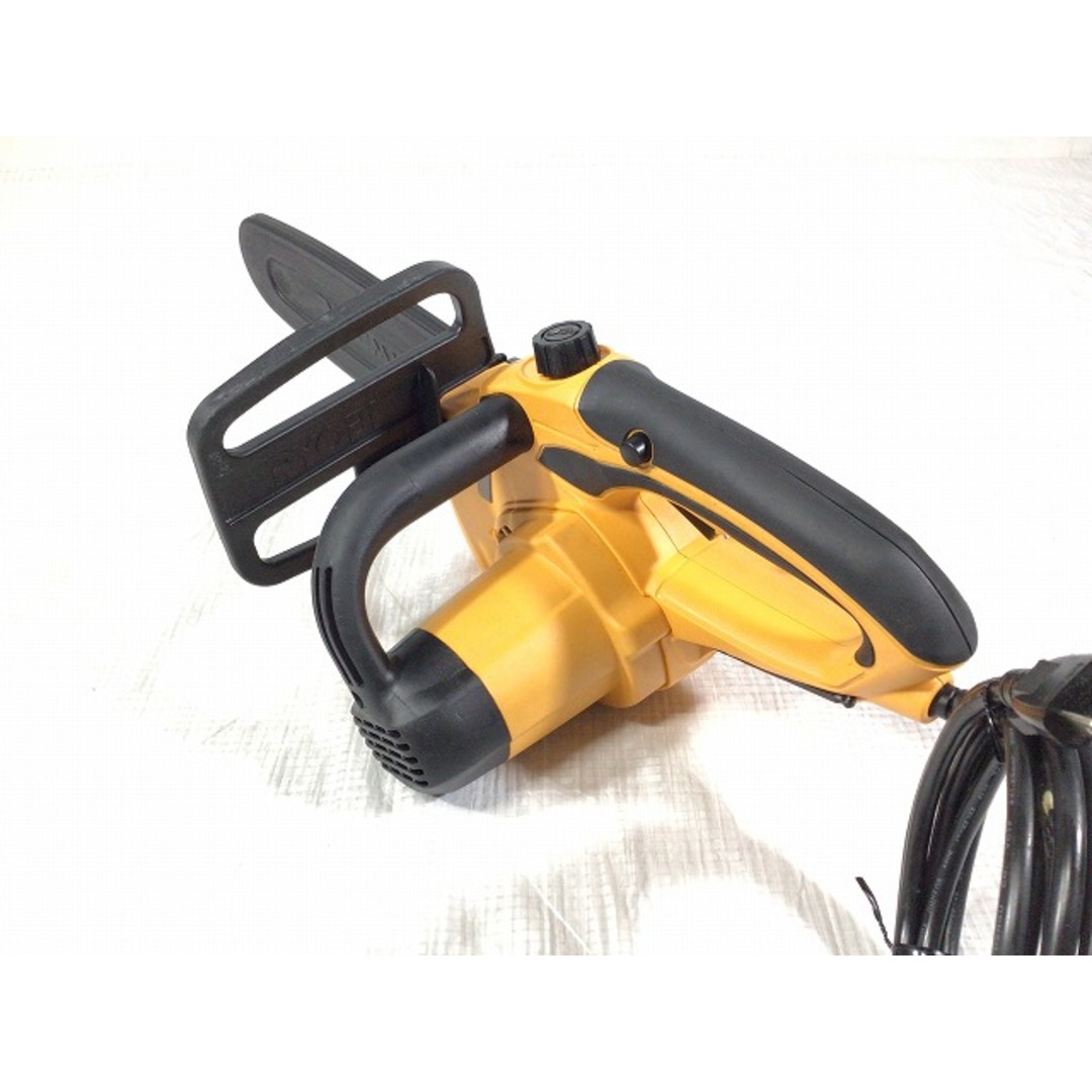 RYOBI(リョービ)の☆中古品☆RYOBI リョービ 100V 250mm 電動チェンソー CS-2501 電気チェーンソー 木工用 切断機 伐採 造園 90639 自動車/バイクのバイク(工具)の商品写真