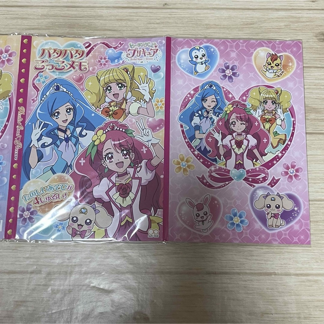 ヒーリングっどプリキュア  パタパタごっこメモ　プリキュア　新品　メモ　 キッズ/ベビー/マタニティのおもちゃ(その他)の商品写真