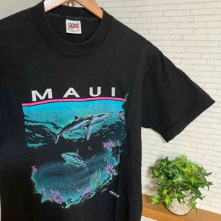 アンビル(Anvil)の90s『anvil』アンビル　Tシャツ　USA製　MAUI ヴィンテージ(Tシャツ/カットソー(半袖/袖なし))