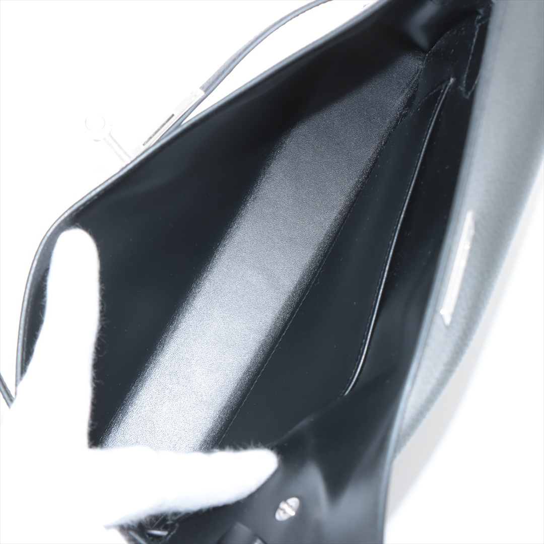 Hermes(エルメス)のエルメス ケリーエラン シェーブルチャムキラ  ブラック ユニセックス ク レディースのバッグ(クラッチバッグ)の商品写真