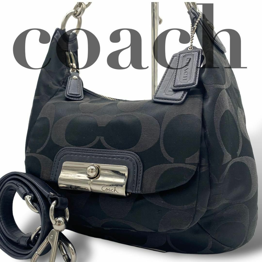 COACH(コーチ)のCOACH コーチ　肩掛け16805 斜め掛け　ショルダーバッグ　グレー レディースのバッグ(ショルダーバッグ)の商品写真