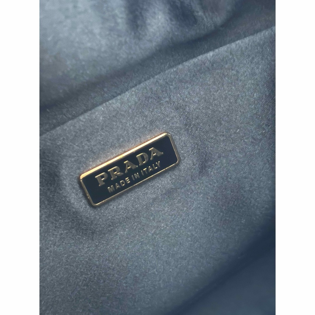 PRADA(プラダ)のPRADA プラダ レザー ハンドバッグ ワンショルダー ブラック レディースのバッグ(ハンドバッグ)の商品写真