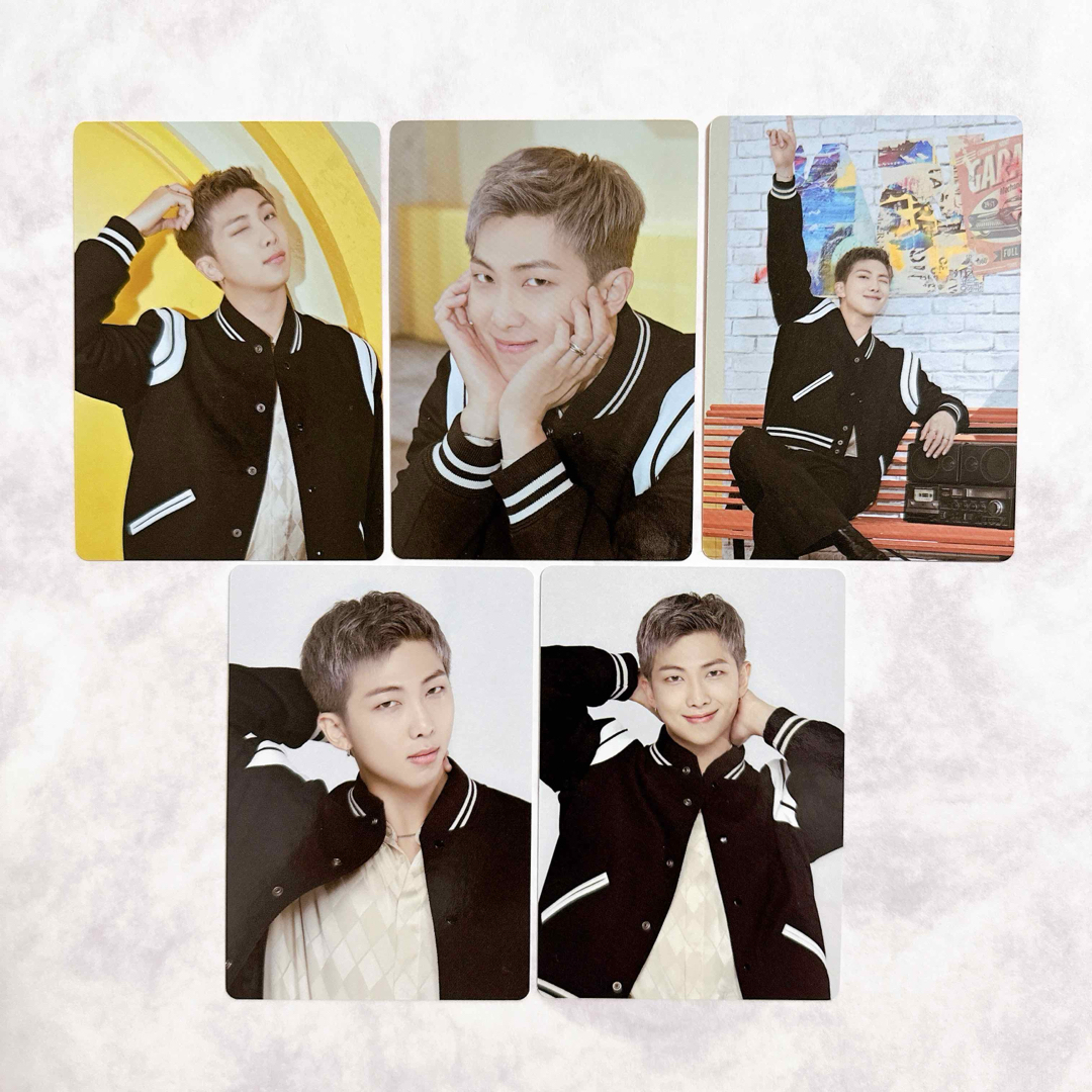 防弾少年団(BTS)(ボウダンショウネンダン)のBTS 2021 PTD MINI PHOTO CARD ミニフォト RM 5枚 エンタメ/ホビーのタレントグッズ(アイドルグッズ)の商品写真