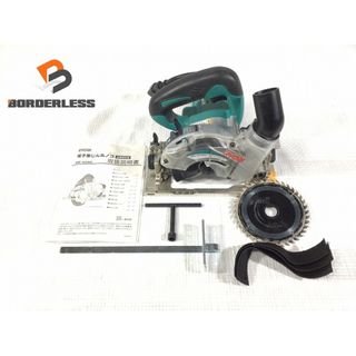 リョービ(RYOBI)の☆中古美品☆RYOBI リョービ 125mm 電子集じん丸ノコ NW-422ED ショートコード 切断機 内装業 大工道具 90015(工具)