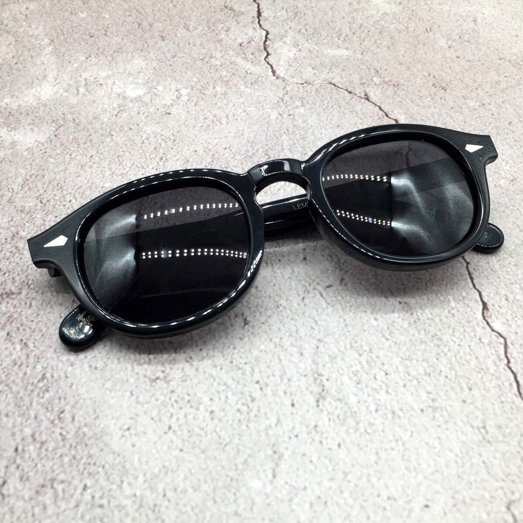 MOSCOT(モスコット)の◯モスコット MOSCOT 46 ブラック レムトッシュ 眼鏡 サングラスのみ メンズのファッション小物(サングラス/メガネ)の商品写真
