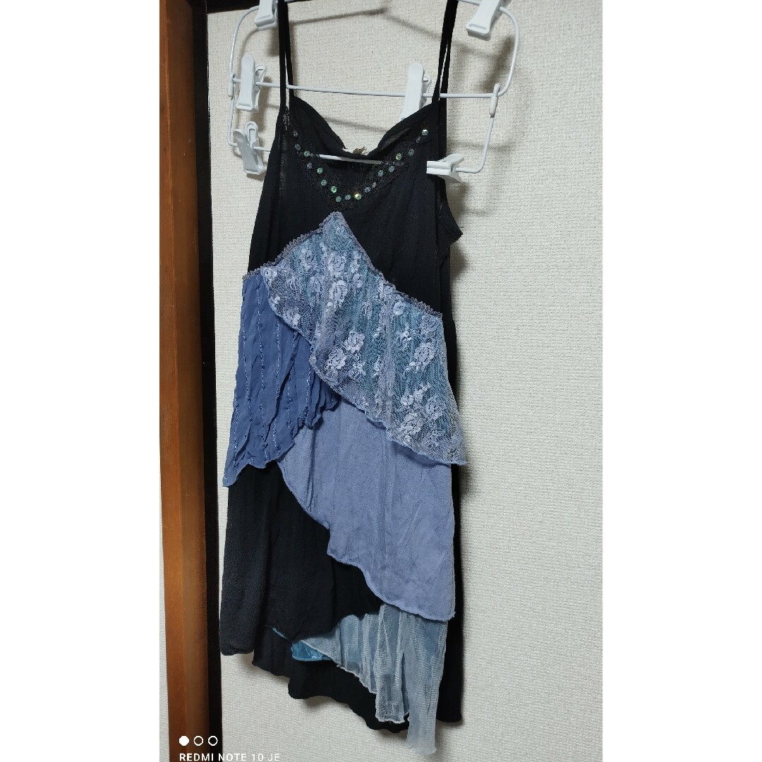 #上服 レディースのトップス(キャミソール)の商品写真