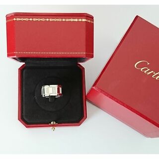 カルティエ(Cartier)の《新品仕上げ》Cartier タンクフランセーズLM(リング(指輪))