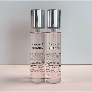 シャネル(CHANEL)の【シャネル】チャンス オータンドゥル EDT ツィスト レフィル 20ml 2本(香水(女性用))