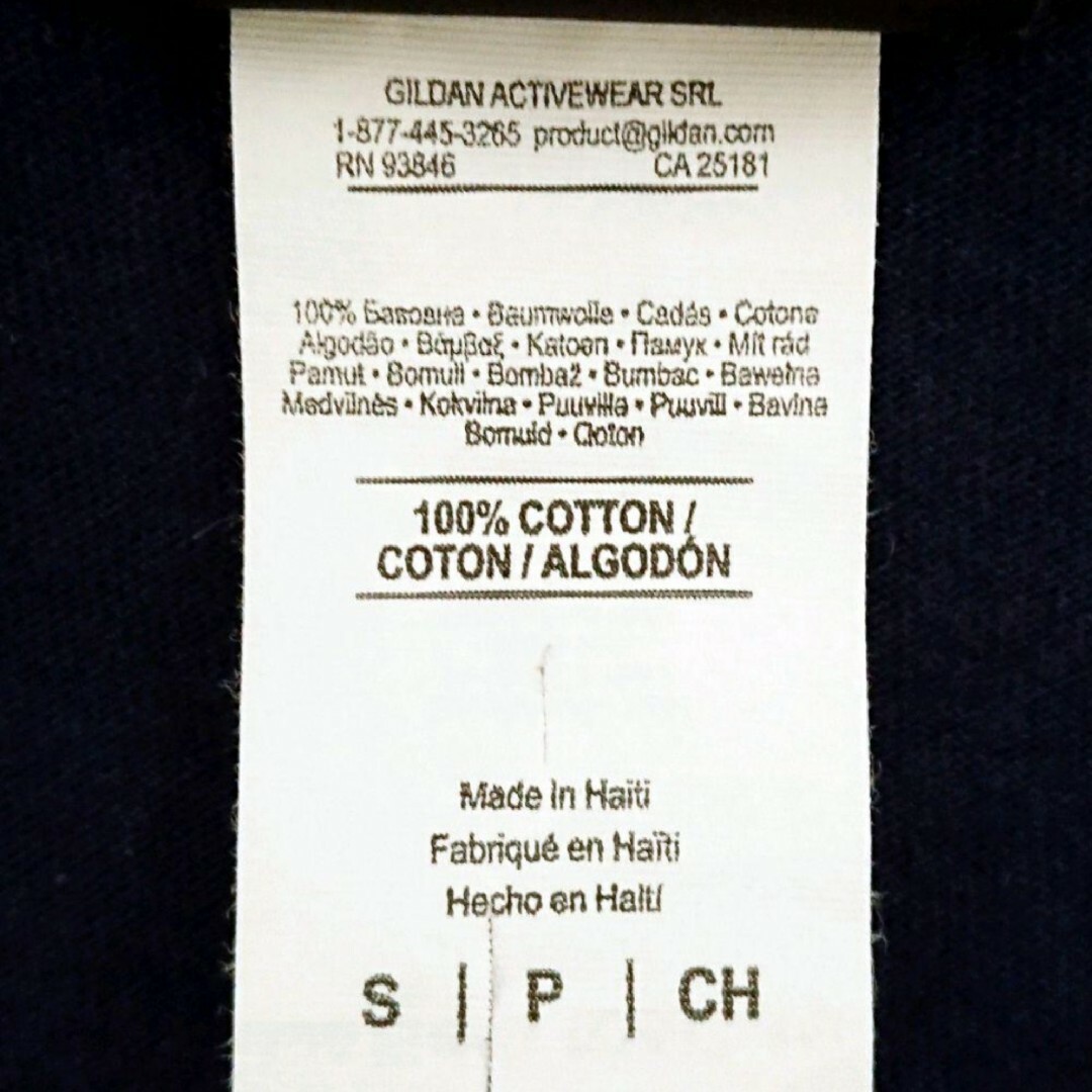 THRASHER(スラッシャー)のスラッシャー フロント 自由の女神 プリント ロゴ ネイビー 半袖 Tシャツ メンズのトップス(Tシャツ/カットソー(半袖/袖なし))の商品写真