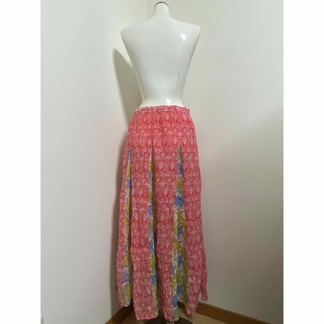 レディース インド綿 ロングスカート  レディースのスカート(ロングスカート)の商品写真