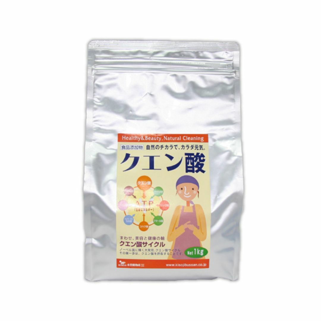 クエン酸(1kg)★トウモロコシとサツマイモから抽出した天然素材だから安心♪ 食品/飲料/酒の食品/飲料/酒 その他(その他)の商品写真