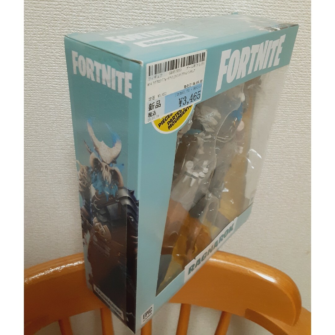 Hot Toys(ホットトイズ)の新品　FORTNITE（フォートナイト）ラグナロク　７インチフィギュア エンタメ/ホビーのフィギュア(ゲームキャラクター)の商品写真