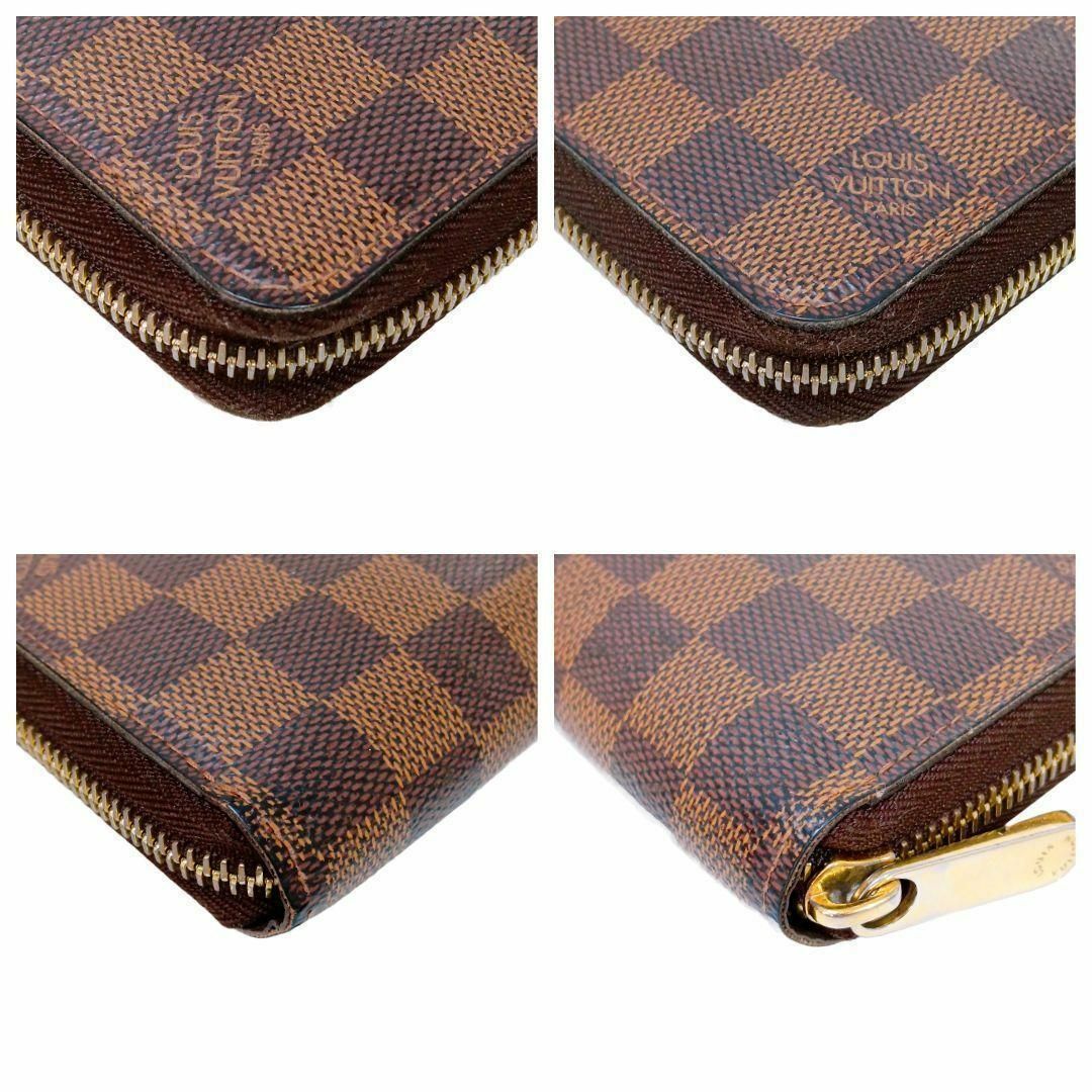 LOUIS VUITTON(ルイヴィトン)のルイヴィトン N41661 ダミエ エベヌ ジッピーウォレット 長財布 レディースのファッション小物(財布)の商品写真