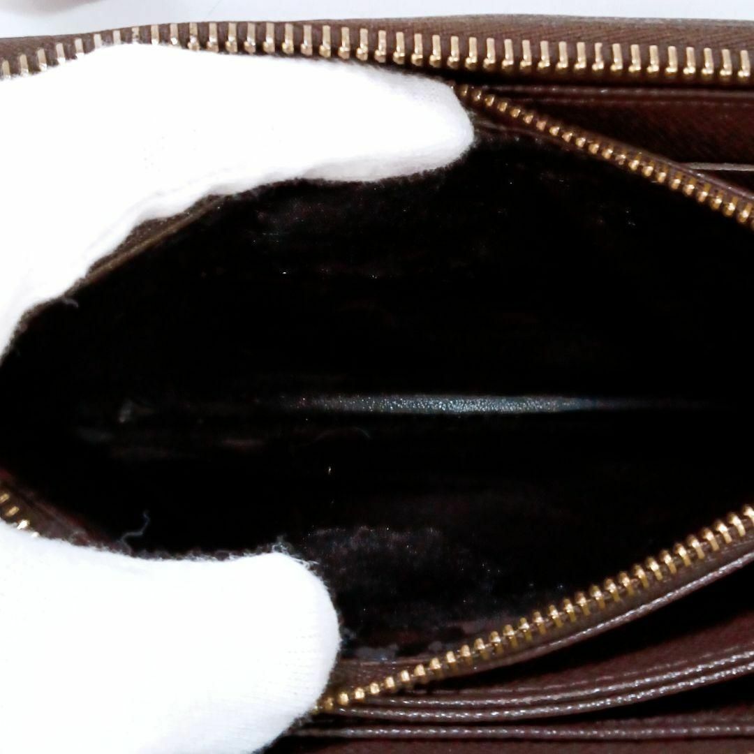 LOUIS VUITTON(ルイヴィトン)のルイヴィトン N41661 ダミエ エベヌ ジッピーウォレット 長財布 レディースのファッション小物(財布)の商品写真