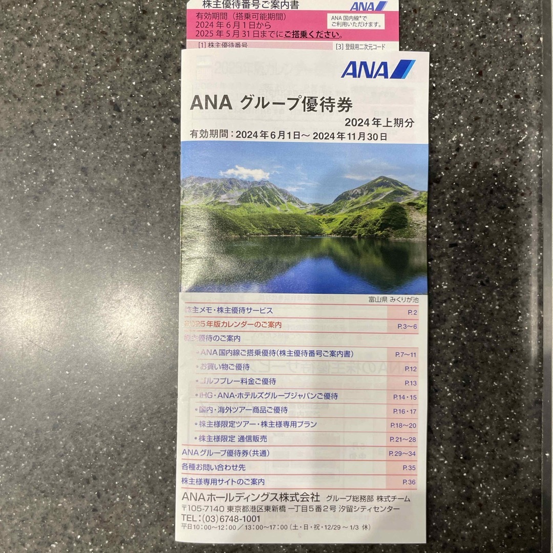 ANA 優待券 チケットの優待券/割引券(その他)の商品写真