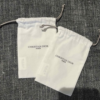クリスチャンディオール(Christian Dior)のメゾンクリスチャンディオール　ノベルティ　巾着　2個(ポーチ)
