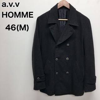 アーヴェヴェ(a.v.v)のa.v.v HOMME Pコート　46(M) グレー(ピーコート)