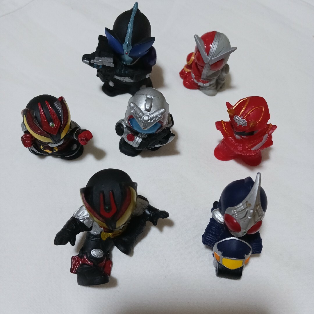 BANDAI(バンダイ)の仮面ライダー　指人形　フィギュア エンタメ/ホビーのフィギュア(特撮)の商品写真