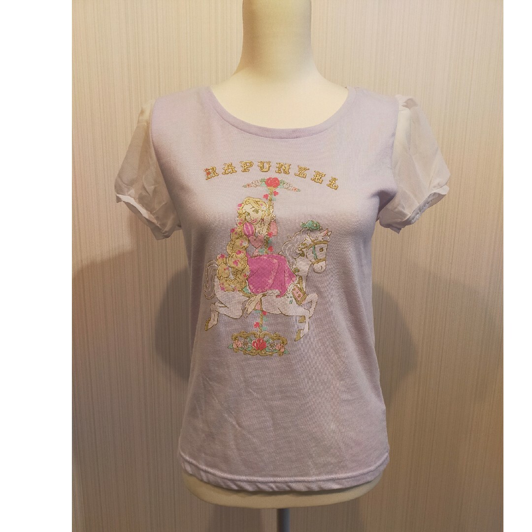 ラプンツェル ディズニーリゾートTシャツ Mサイズ レディースのトップス(Tシャツ(半袖/袖なし))の商品写真