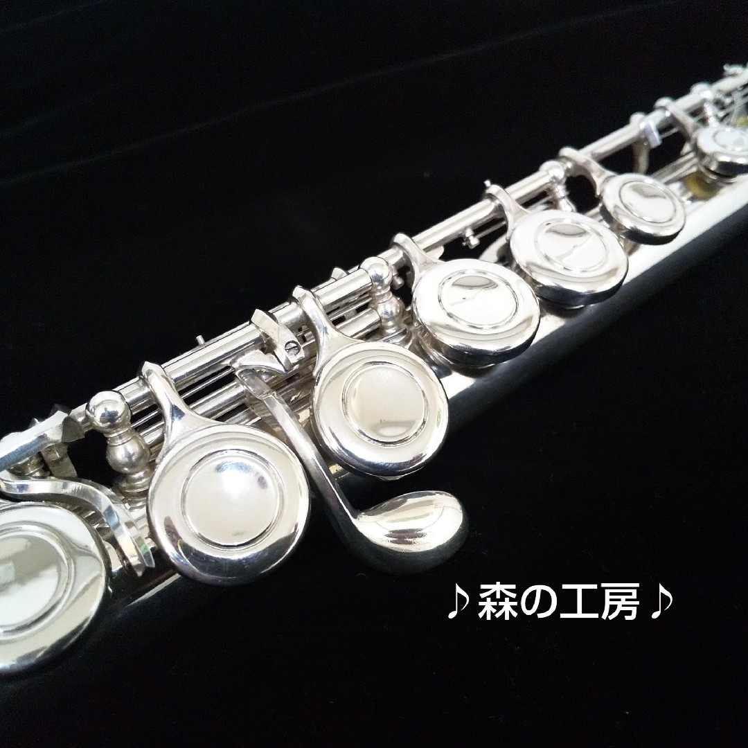ヤマハ(ヤマハ)のお買得‼️よく鳴ります‼️ 銀メッキ‼️ヤマハフルートYFL211S  Eメカ 楽器の管楽器(フルート)の商品写真