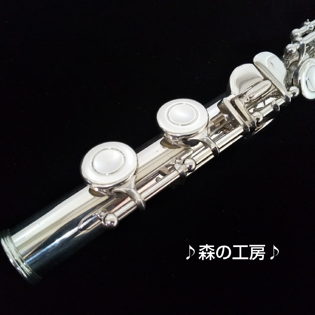 ヤマハ(ヤマハ)のお買得‼️よく鳴ります‼️ 銀メッキ‼️ヤマハフルートYFL211S  Eメカ 楽器の管楽器(フルート)の商品写真