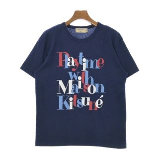 MAISON KITSUNE メゾンキツネ Tシャツ・カットソー S 紺 【古着】【中古】(カットソー(半袖/袖なし))