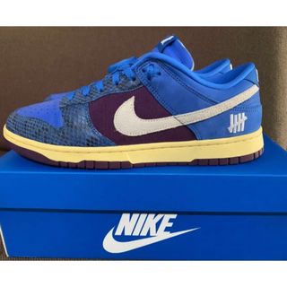 ナイキ(NIKE)の商品名: UNDEFEATED × Nike Dunk Low SP Royal(スニーカー)