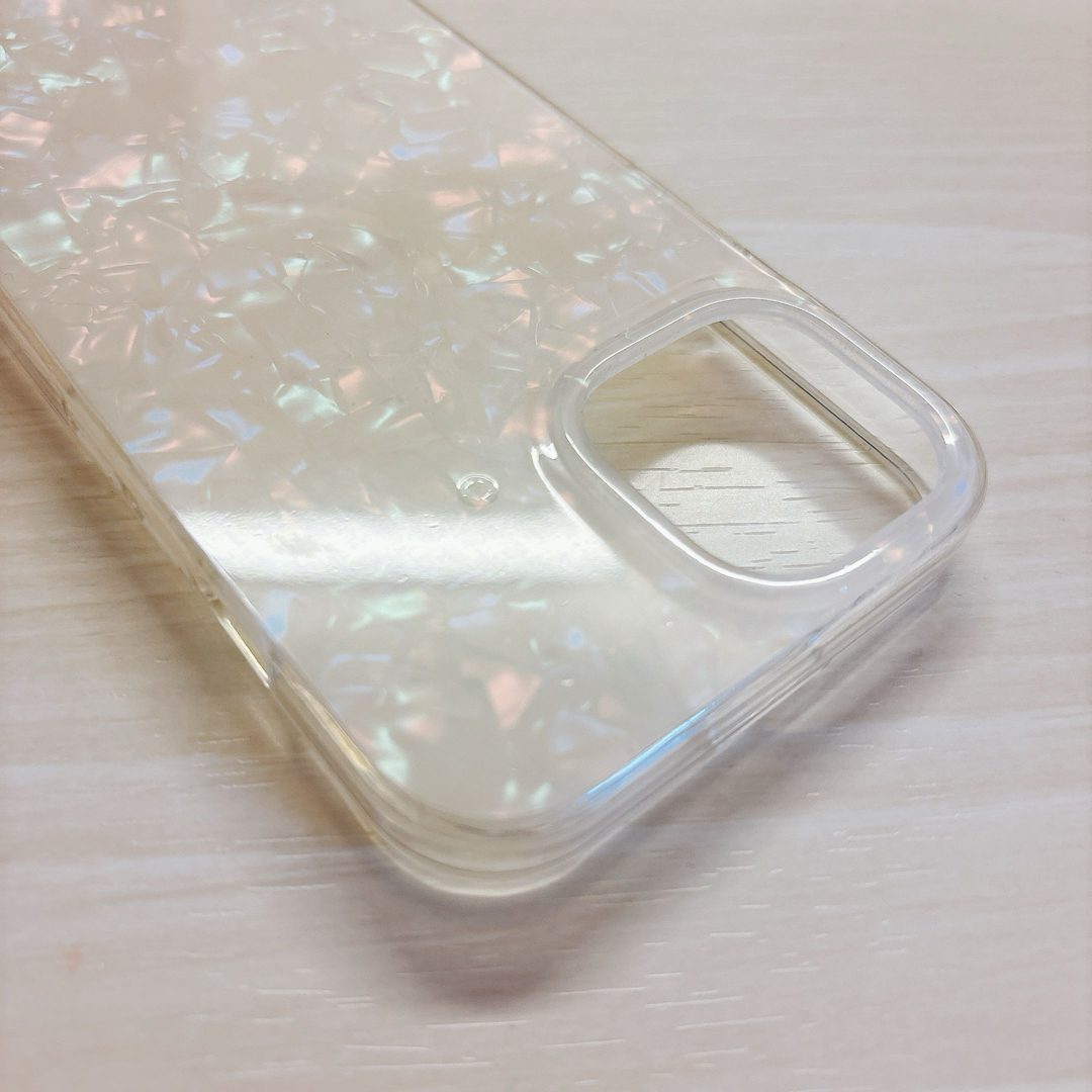 韓国購入 iPhone15 スマホケース チェーン ストラップ付き 江南 スマホ/家電/カメラのスマホアクセサリー(iPhoneケース)の商品写真