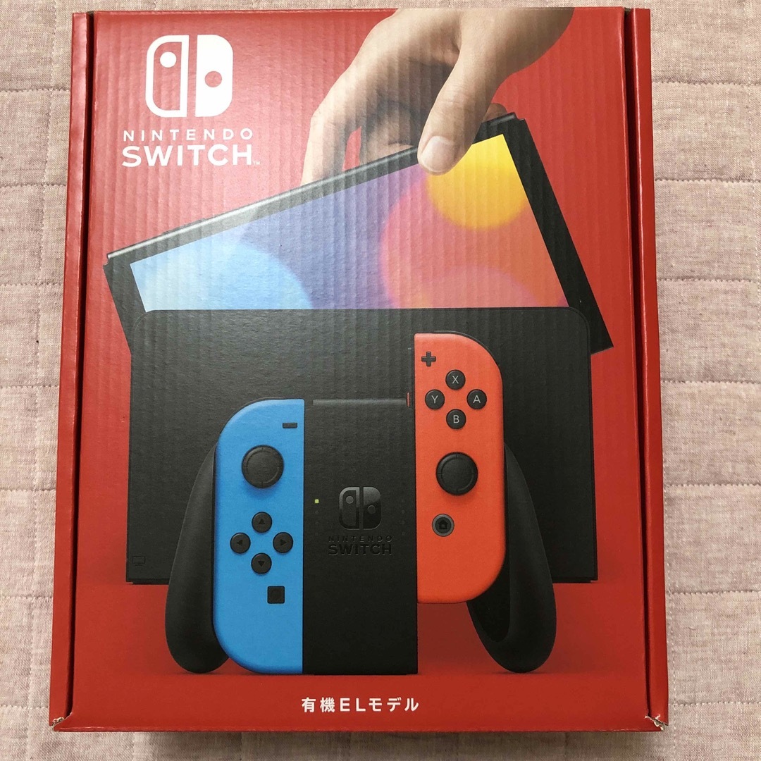 任天堂(ニンテンドウ)のNintendo Switch 本体 有機ELモデル HEG-S-KABAA エンタメ/ホビーのゲームソフト/ゲーム機本体(家庭用ゲーム機本体)の商品写真