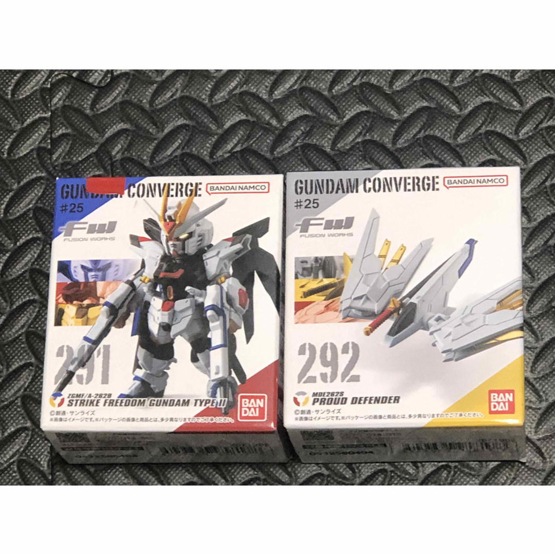 FW GUNDAM CONVERGE ♯25 【261】【262】2種セット エンタメ/ホビーのフィギュア(アニメ/ゲーム)の商品写真