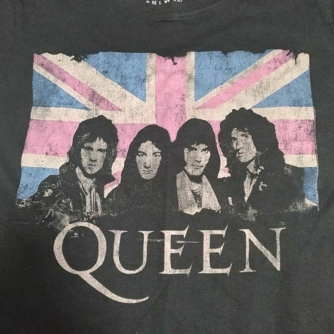 バンドTシャツ QUEEN Official XL ブラック レディースのトップス(Tシャツ(半袖/袖なし))の商品写真