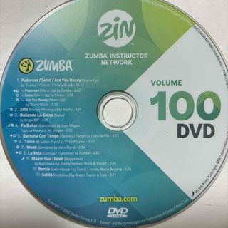 ズンバ(Zumba)のズンバ　ZIN100  DVD(スポーツ/フィットネス)