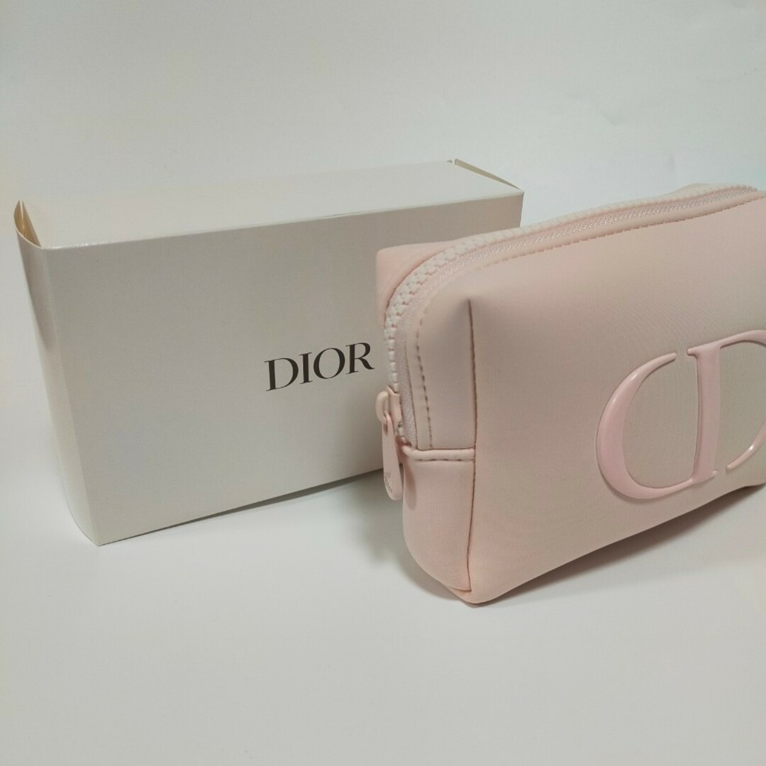 Christian Dior(クリスチャンディオール)のディオール Dior ノベルティ ポーチ　ピンク レディースのファッション小物(ポーチ)の商品写真