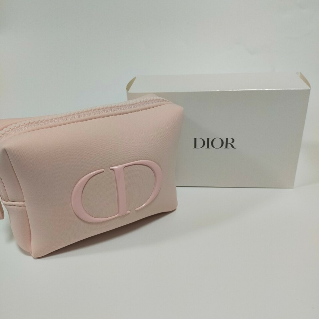 Christian Dior(クリスチャンディオール)のディオール Dior ノベルティ ポーチ　ピンク レディースのファッション小物(ポーチ)の商品写真