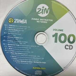ズンバ(Zumba)のズンバ　ZIN100  CD(その他)