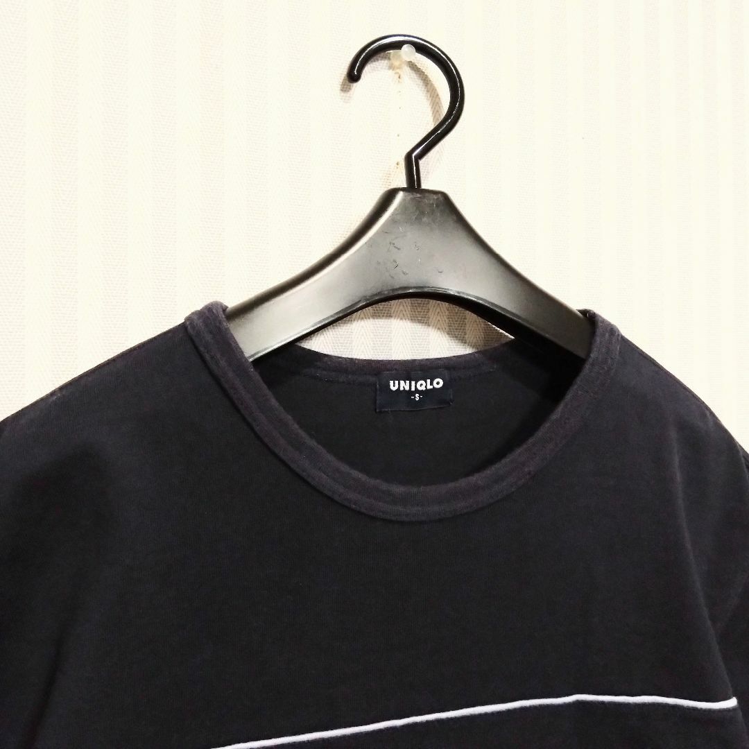 UNIQLO(ユニクロ)のユニクロ【S】Tシャツ【半袖】男女兼用【シンプルデザインT】送料無料 匿名配送 メンズのトップス(Tシャツ/カットソー(半袖/袖なし))の商品写真