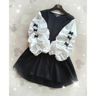 エムズグレイシー(M'S GRACY)のエムズグレイシー♡ボリュームスリーブチュニックカットソー(チュニック)