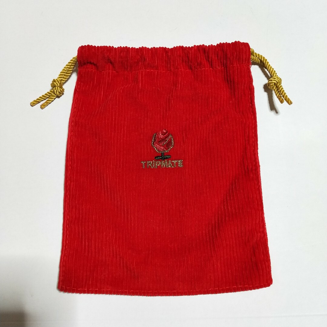 巾着ポーチ 巾着袋 レディースのファッション小物(ポーチ)の商品写真