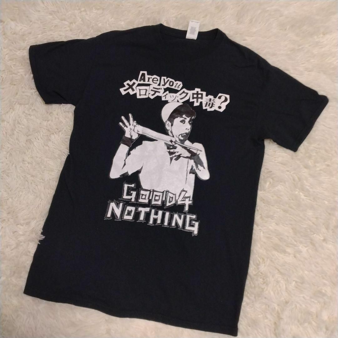 バンドTシャツ GOOD4 NOTHING M ブラック メンズのトップス(Tシャツ/カットソー(半袖/袖なし))の商品写真