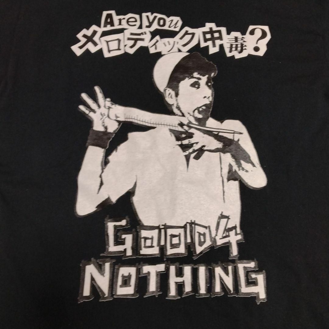 バンドTシャツ GOOD4 NOTHING M ブラック メンズのトップス(Tシャツ/カットソー(半袖/袖なし))の商品写真