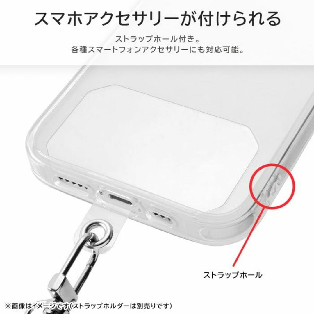 iPhone 15 Pro Max ケース ミッキー クリア ラメ キラキラ i スマホ/家電/カメラのスマホアクセサリー(その他)の商品写真