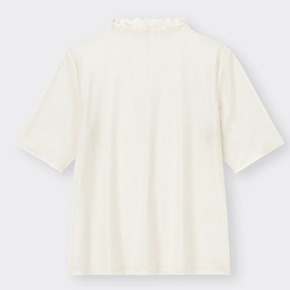 ジーユー(GU)のGU シアーT(5分袖) Mサイズ(Tシャツ(半袖/袖なし))