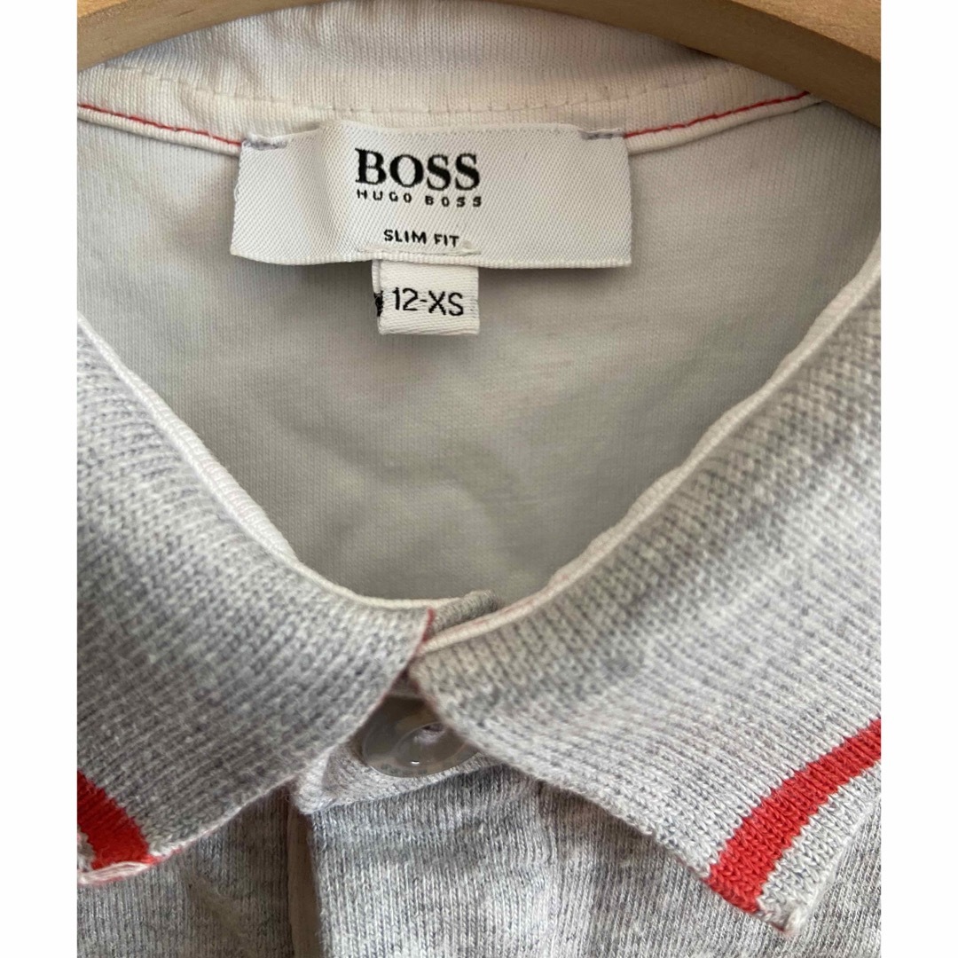 HUGO BOSS(ヒューゴボス)のHUGO BOSS ヒューゴボス キッズ ポロシャツSLIM FIT 12-XS キッズ/ベビー/マタニティのキッズ服男の子用(90cm~)(ブラウス)の商品写真